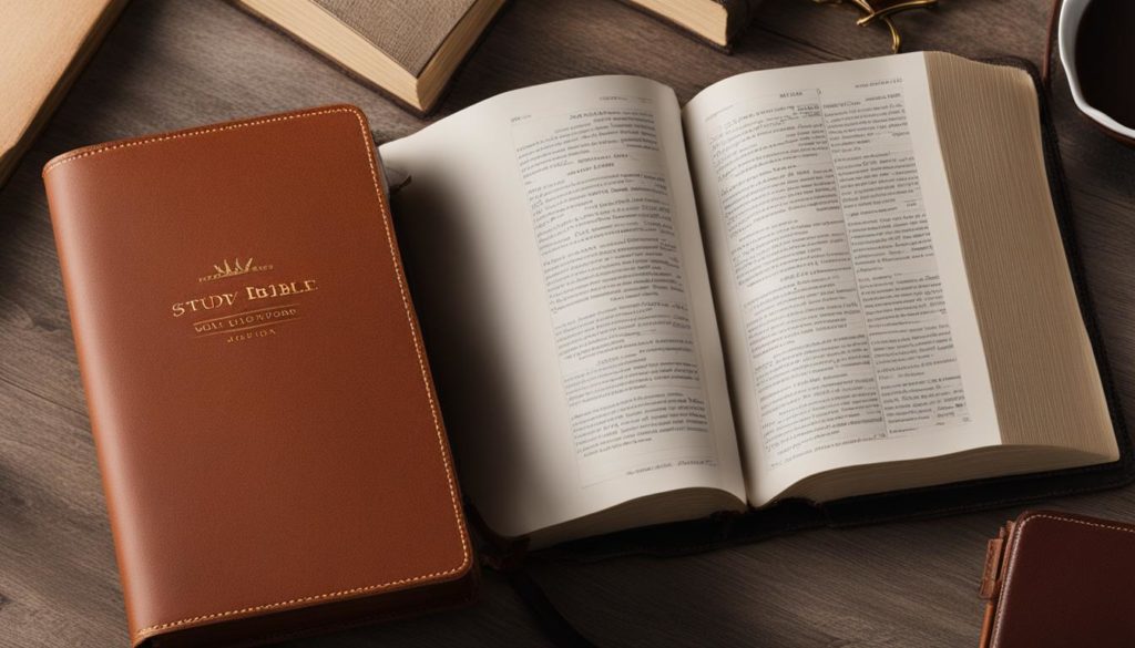 Study Bible Editions